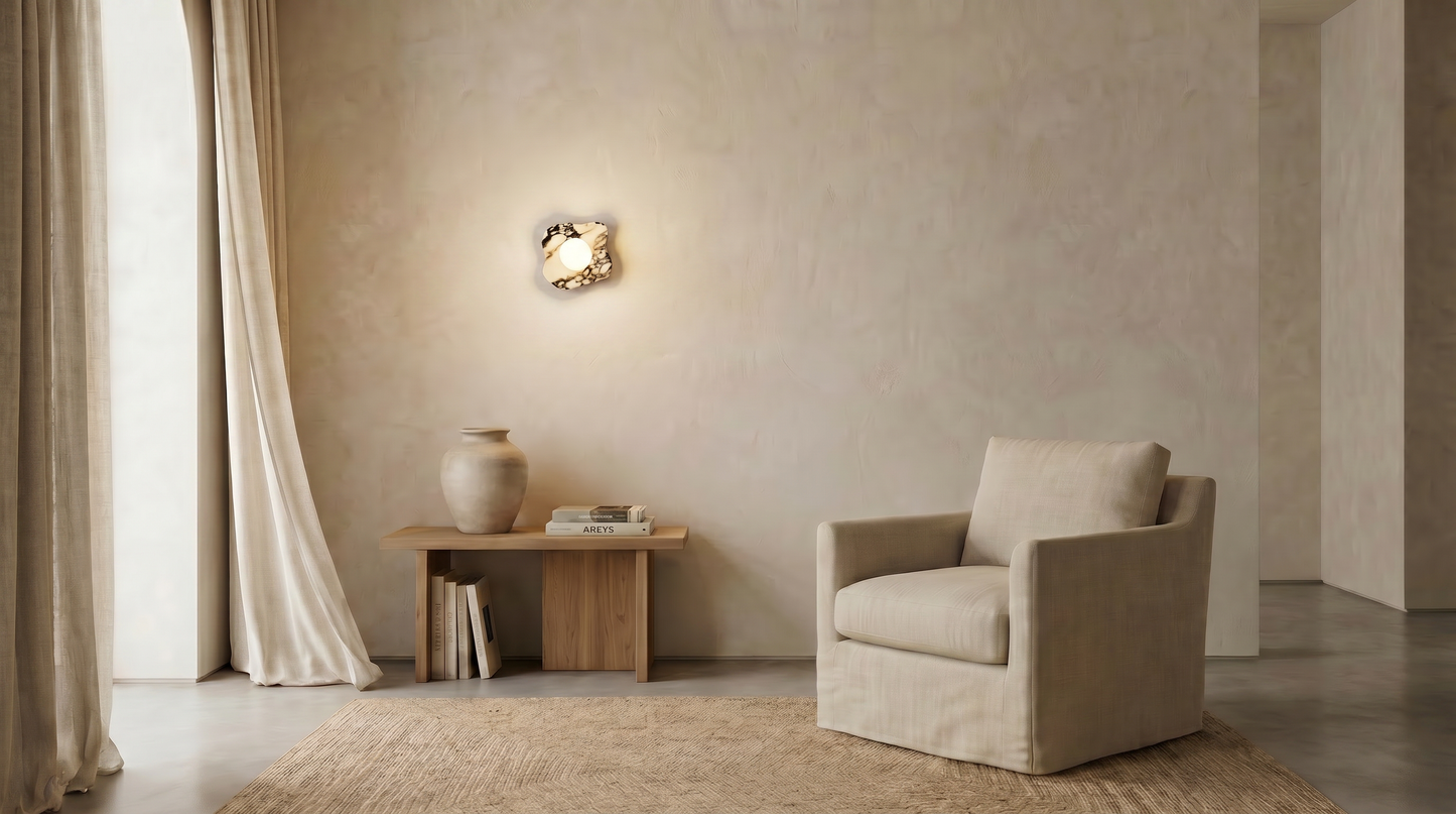 Wandlamp Siena | Calacatta Viola