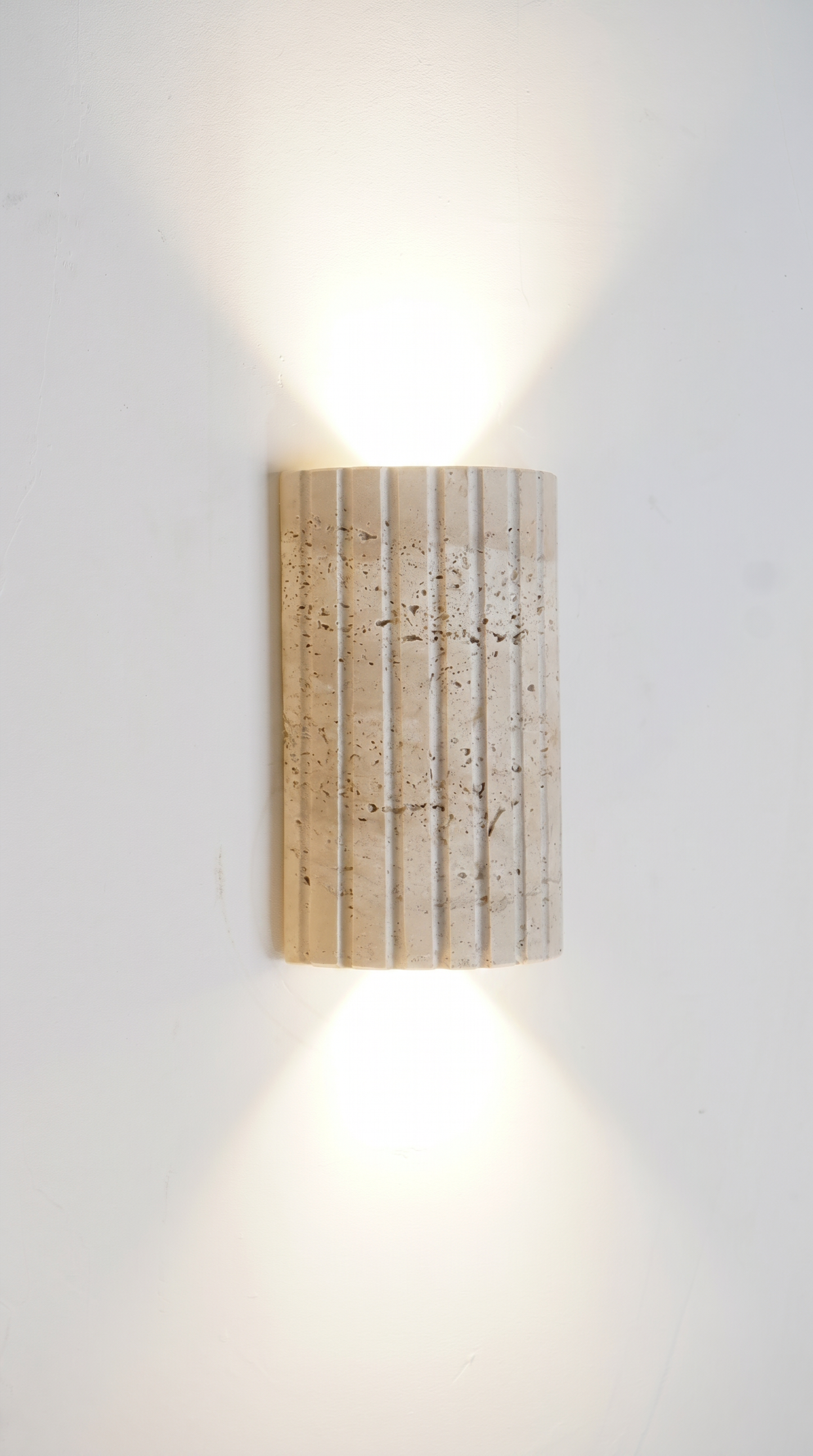 Wandlamp Ravello | Travertin
