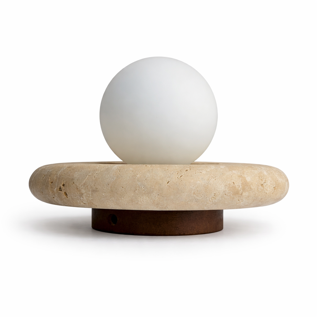 Wandlamp Como | Travertin