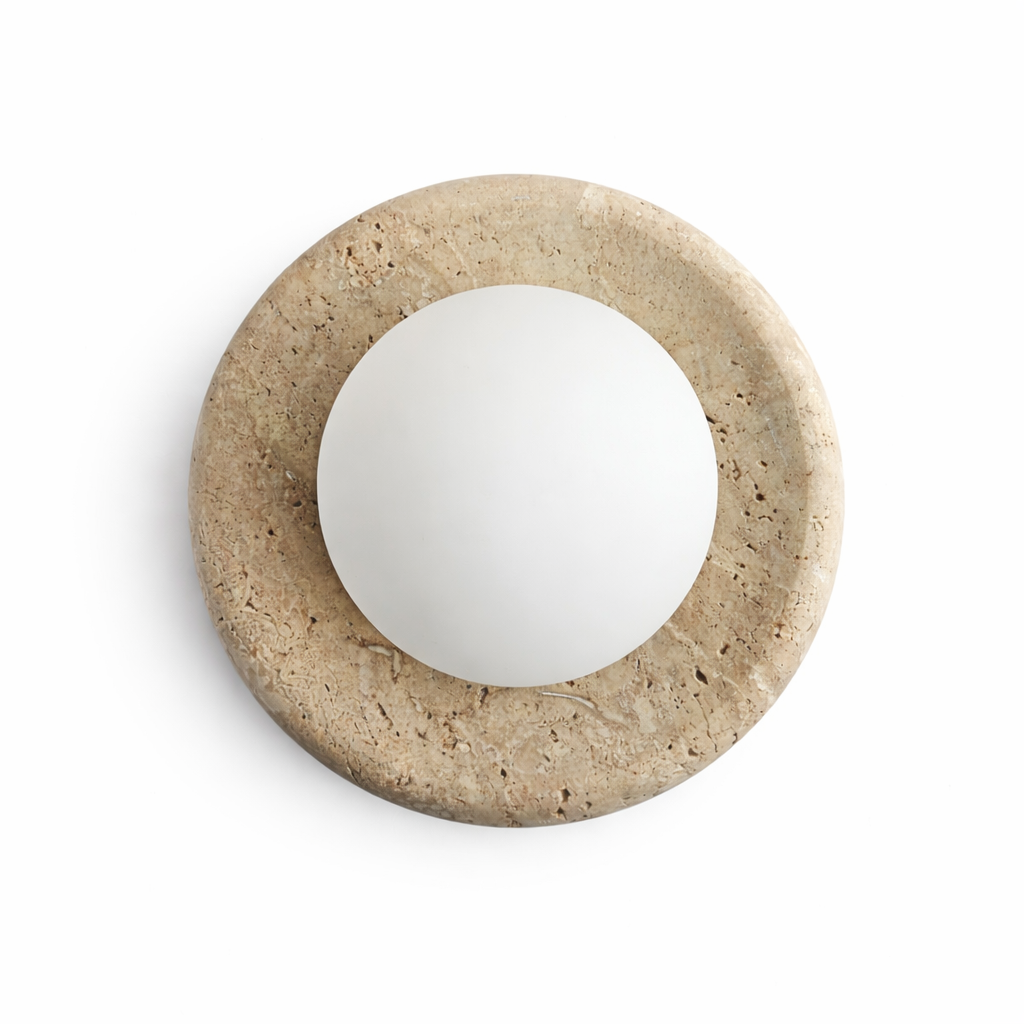 Wandlamp Como | Travertin